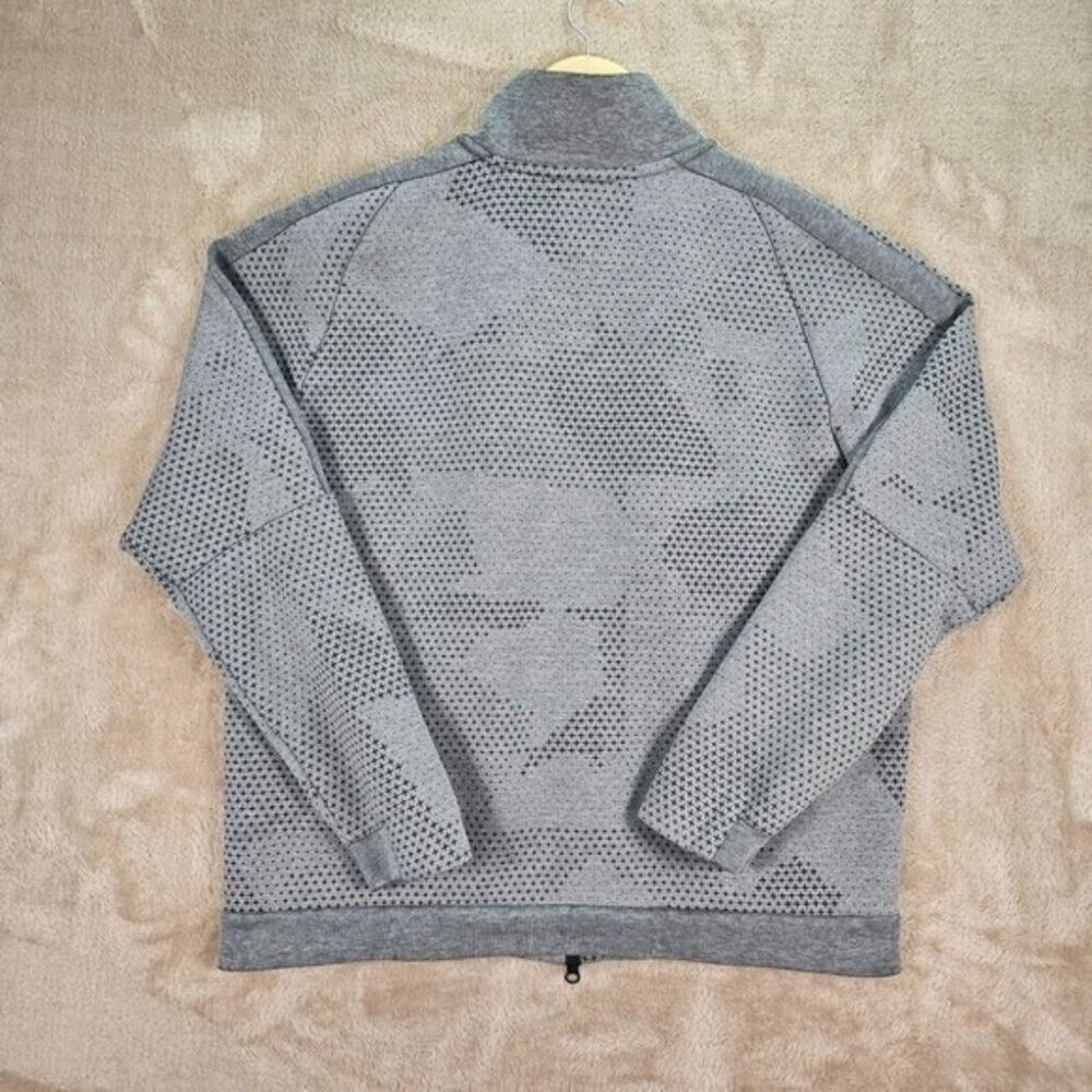 Nike Tech Sportswear Fleece GX 1.0 Jacket Heather Gray Men's Size L - Picture 2 of 13